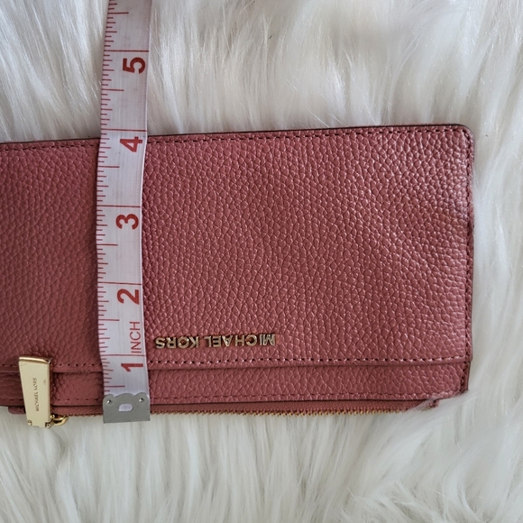 Michael Kors Pink Leather Wallet - Picture 7 of 7